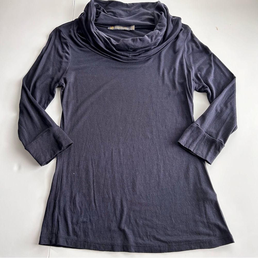 Outback Red Cowl Neck Top